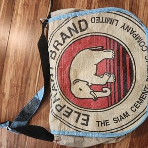 Crossbody Bag - Red and Black